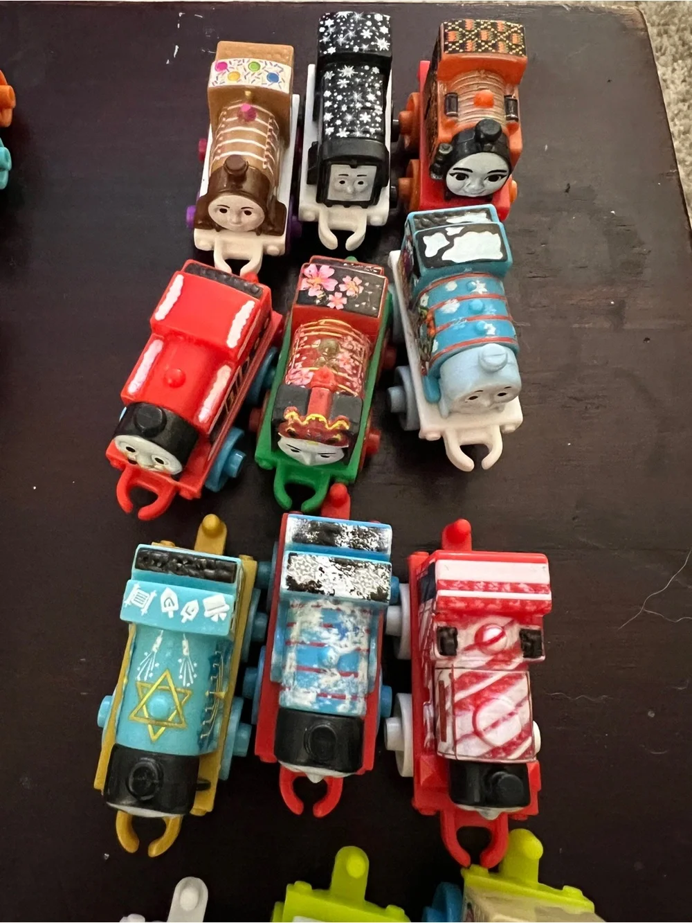 Thomas & Friends MINIS Train Lot of 71 - Rare Holiday Hanukkah, Holiday and DC